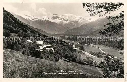 AK / Ansichtskarte Taninges Panorama Vallee du Giffre et le Buet Alpes Taninges