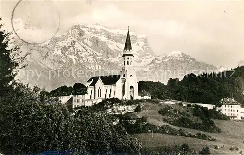 AK / Ansichtskarte Annecy_Haute Savoie Basilique et Monastere de la Visitation La Tournette Alpes Annecy Haute Savoie