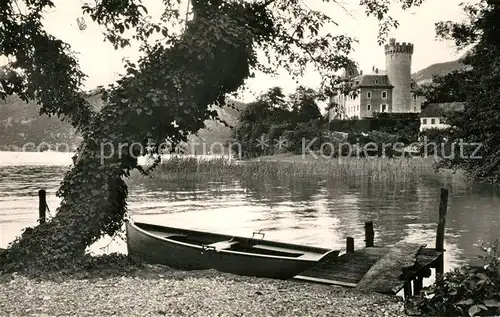 AK / Ansichtskarte Duingt Chateau au Lac d Annecy Duingt