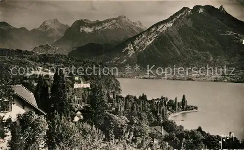 AK / Ansichtskarte Talloires Panorama Lac d Annecy Alpes Talloires