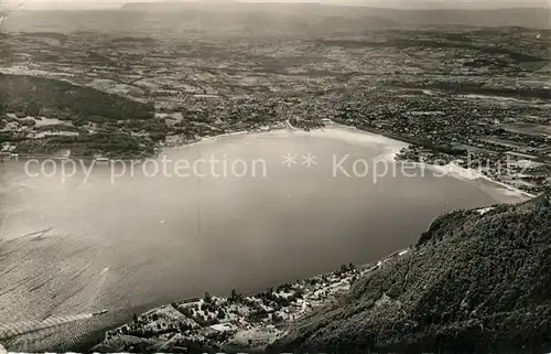 AK / Ansichtskarte Veyrier du Lac Lac d Annecy vue aerienne Veyrier du Lac