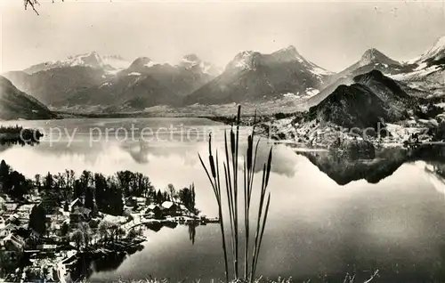 AK / Ansichtskarte Talloires et Duingt Lac d Annecy Alpes Talloires