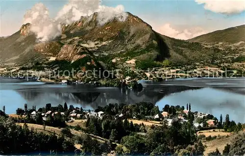 AK / Ansichtskarte Talloires Panorama Lac d Annecy Duingt Alpes Talloires
