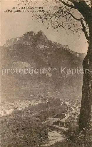 AK / Ansichtskarte Sallanches Panorama Aiguille de Varan Alpes Sallanches