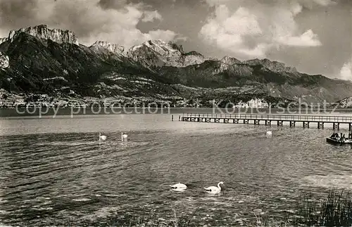 AK / Ansichtskarte Sevrier Vue sur le Lac les Dents de Lanfon et la Tournette Alpes Sevrier