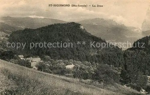 AK / Ansichtskarte Saint Sigismond_Haute Savoie Panorama La Joue Saint Sigismond