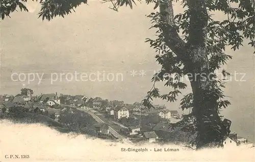 AK / Ansichtskarte Saint Gingolph_Haute_Savoie Panorama Lac Leman Genfersee Saint Gingolph_Haute