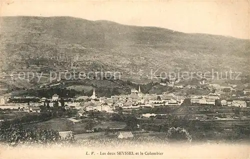 AK / Ansichtskarte Seyssel_Haute Savoie et le Colombier Seyssel Haute Savoie