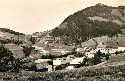 AK / Ansichtskarte Montmin Vue generale Grand Hotel La Cote Col de la Froclaz Montmin