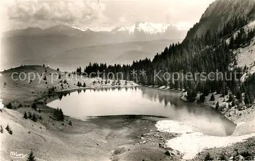 AK / Ansichtskarte Mont Saxonnex Panorama Lac Benit Alpes Mont Saxonnex