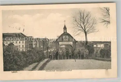 AK / Ansichtskarte Laon_Aisne Deutscher Soldatenfriedhof Laon_Aisne