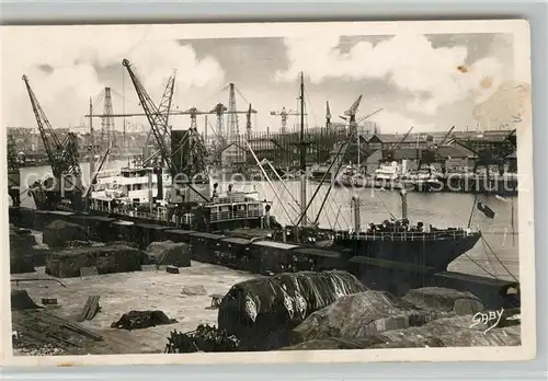 AK / Ansichtskarte Nantes_Loire_Atlantique Hafen Nantes_Loire_Atlantique