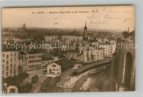 AK / Ansichtskarte Lyon_France Quartiers Saint Paul Terreaux Lyon France