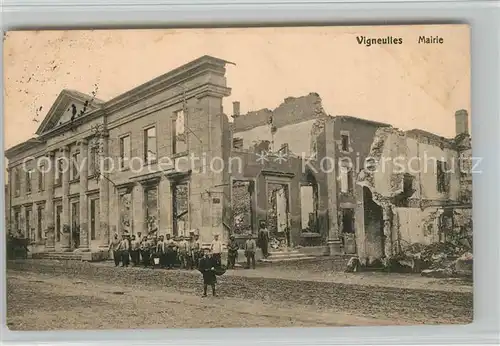 AK / Ansichtskarte Vigneulles Mairie Vigneulles