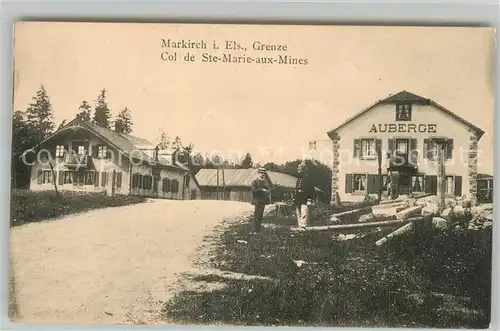 AK / Ansichtskarte Markirch Grenze Col de Sainte Marie aux Mines Markirch