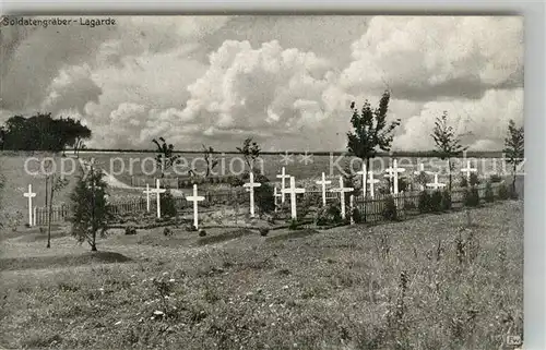 AK / Ansichtskarte Lagarde_Chateau Salins Soldatengraeber Lagarde Chateau Salins