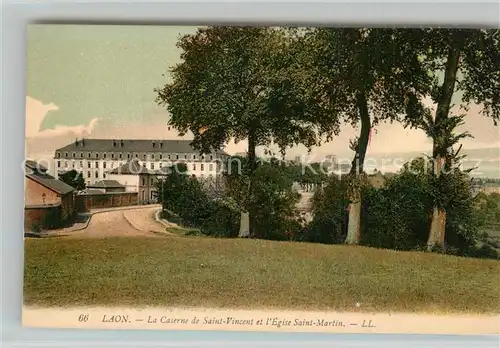AK / Ansichtskarte Laon_Aisne Caserne Saint Vincent  Laon_Aisne