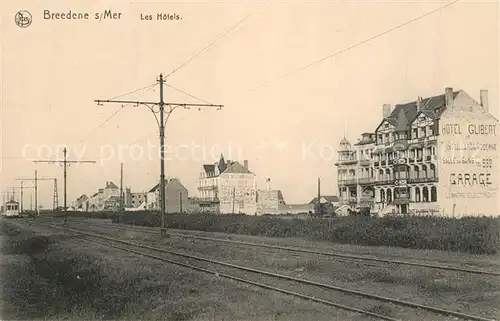 AK / Ansichtskarte Breedene sur Mer Les Hotels Breedene sur Mer