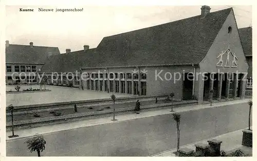 AK / Ansichtskarte Kuurne Nieuwe jongensschool Kuurne