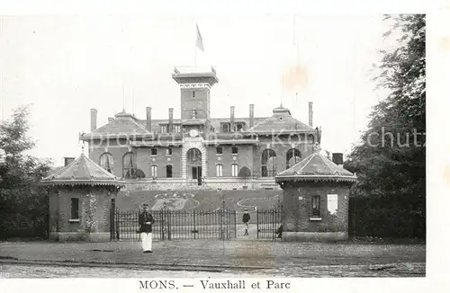 AK / Ansichtskarte Mons_Belgien Vauxhall et Parc Mons Belgien
