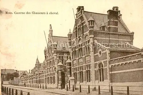 AK / Ansichtskarte Mons_Belgien Caserne des Chasseurs a cheval Mons Belgien