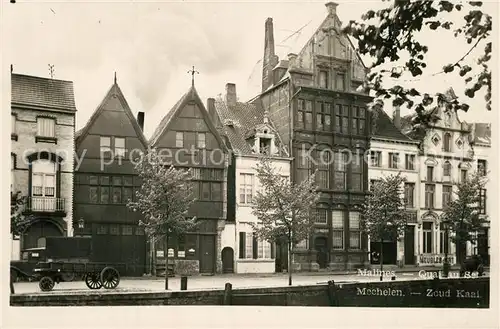 AK / Ansichtskarte Malines_Mechelen_Flandre Quai au Set Malines_Mechelen_Flandre