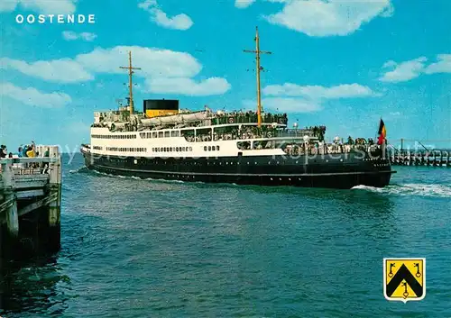 AK / Ansichtskarte Oostende_Ostende Maalboot Oostende Dover 