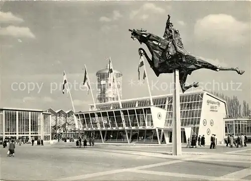 AK / Ansichtskarte Bruxelles_Bruessel EXPO 1958 Pavillon Bruxelles_Bruessel