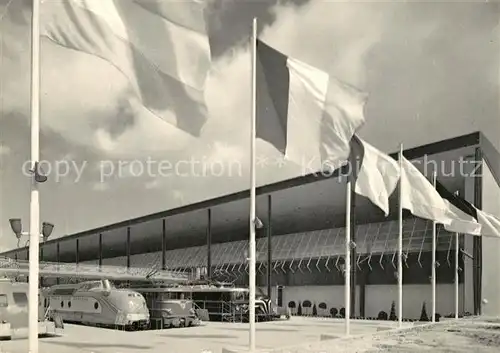 AK / Ansichtskarte Bruxelles_Bruessel EXPO 1958 Pavillon des Transports Parc des Chemins de Fer Bruxelles_Bruessel