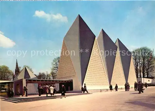 AK / Ansichtskarte Bruxelles_Bruessel EXPO 1958 Englischer Pavillon Bruxelles_Bruessel