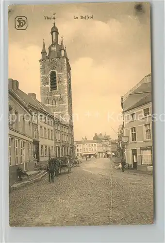 AK / Ansichtskarte Thuin Le Beffroi Thuin