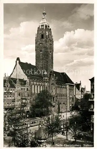 AK / Ansichtskarte Charlottenburg Rathaus Charlottenburg