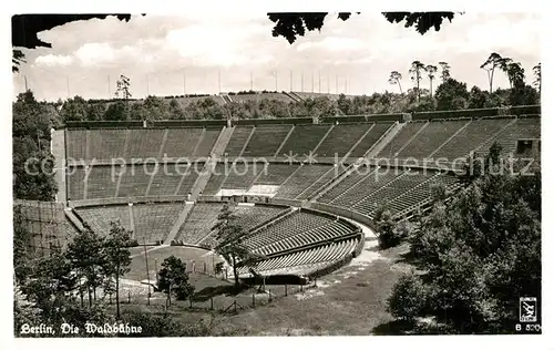 AK / Ansichtskarte Berlin Waldbuehne Berlin