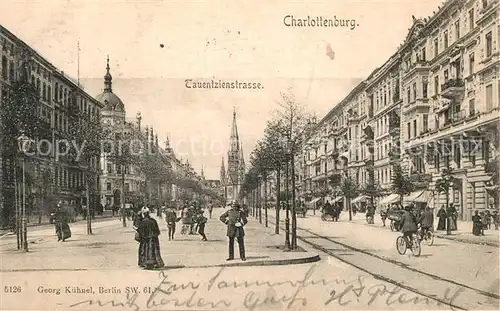 AK / Ansichtskarte Charlottenburg Tauentzienstrasse Charlottenburg