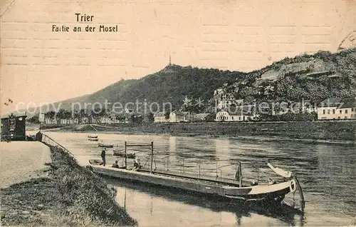 AK / Ansichtskarte Trier Moselpartie Trier