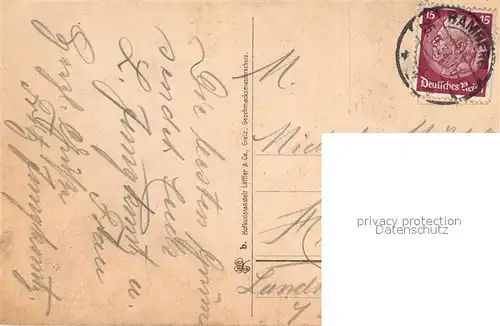 AK / Ansichtskarte Kulmbach Stadtpark mit Volksschule Kulmbach