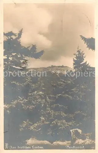 AK / Ansichtskarte Brocken_Harz Hotel Brocken Brocken Harz