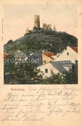 AK / Ansichtskarte Bad_Godesberg Godesburg Bad_Godesberg