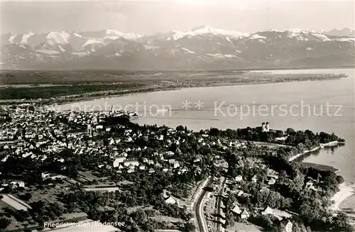 AK / Ansichtskarte Friedrichshafen_Bodensee Fliegeraufnahme Friedrichshafen Bodensee