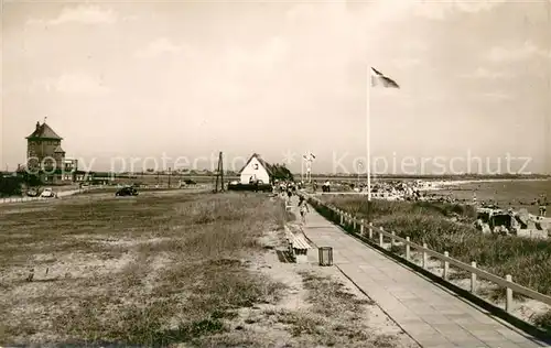 AK / Ansichtskarte Burg_Fehmarn Seepromenade Burg Fehmarn