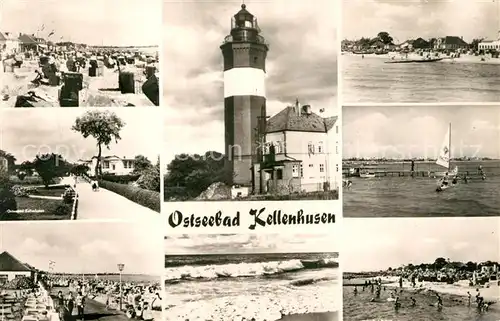 AK / Ansichtskarte Kellenhusen_Ostseebad Strand Leuchtturm Kellenhusen_Ostseebad