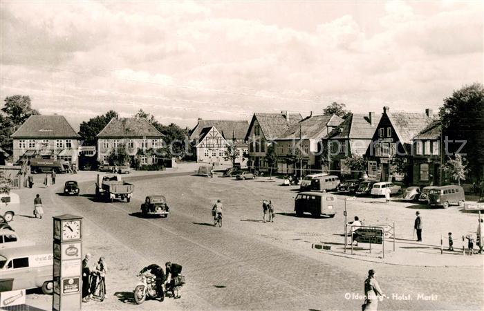 AK / Ansichtskarte Oldenburg_Holstein Markt Oldenburg_Holstein Nr
