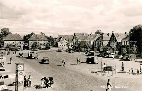 AK / Ansichtskarte Oldenburg_Holstein Markt Oldenburg_Holstein