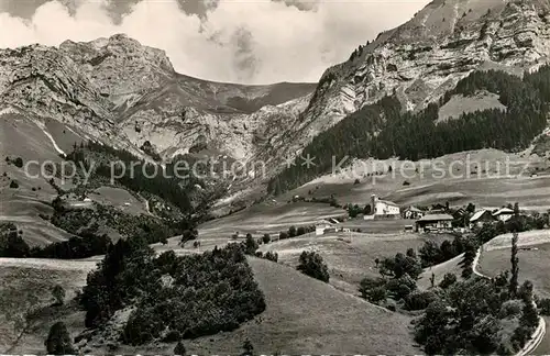 AK / Ansichtskarte Montmin Panorama La Tournette Alpes Montmin