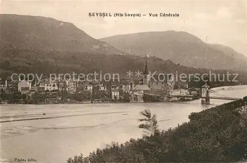 AK / Ansichtskarte Seyssel_Haute Savoie Panorama Seyssel Haute Savoie
