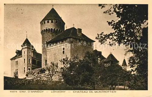 AK / Ansichtskarte Lovagny Chateau de Montrottier Lovagny
