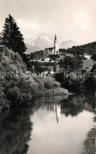 AK / Ansichtskarte Annecy_Haute Savoie Canal du Thiou Monastere de la Visitation et la Tournette Alpes Francaises Annecy Haute Savoie