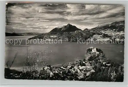 AK / Ansichtskarte Duingt Panorama Lac d Annecy Alpes Duingt