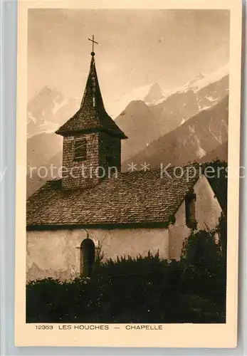 AK / Ansichtskarte Les_Houches Chapelle Alpes Les_Houches