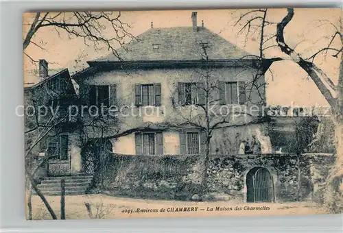 AK / Ansichtskarte Chambery_Savoie Maison des Charmettes Chambery Savoie